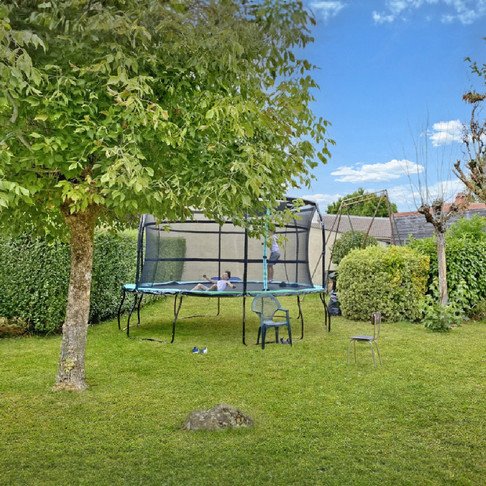 Trampoline Jardin
